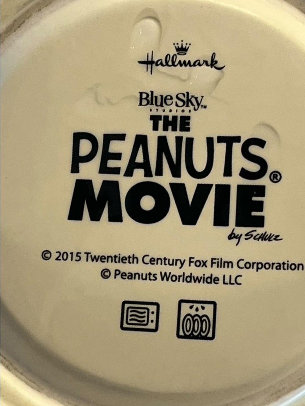 The Peanuts Movie "A Full Mug Is Like A Warm Hug" Ceramic Coffee Mug - Picture 4 of 5